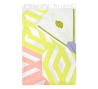 Bloom beach towel Purple 100x200