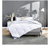 BLOOM BLENDS 13.5 Tog Duck Feather & Down Duvet - All Seasons Quilt with Anti-Dust Mite, Down-Proof Cover - Soft, Warm & Machine Washable (King)