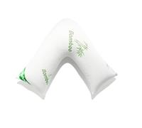 BLOOM BLENDS V-Shaped Memory Foam Pillow - Extra Filled Support Cushion for Sleep, Maternity, Nursing, Pregnancy, Neck, Back & Head Relief