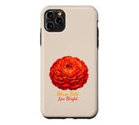 Bloom Bold Live Bright Red Carnation Flower Case for iPhone 11 Pro Max