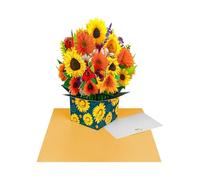 Bloom Box Sunflower Radiance 3D Pop Up Greeting Card