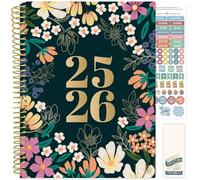 bloom daily planners 2025-2026 (8.5" x 11") Academic Year Day Planner (July 2025 - July 2026) - Weekly & Monthly Dated Agenda Organizer with Stickers & Tabs - Blooming Wildly