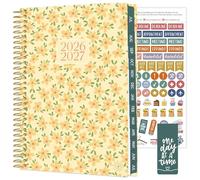 bloom daily planners 2026-2027 Academic Year Daily Planner (July 2026 - July 2027) - Aesthetic A5 Weekly & Monthly Calendar Agenda Organizer Book with Stickers - 5.5" x 8.25" - Butter Yellow Daisies
