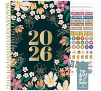 bloom daily planners 2026 Planner (January - December) Calendar Year Organizer - 5.5” x 8.25” - Weekly & Monthly Agenda Book with Stickers & Bookmark - Blooming Wildly