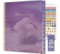 bloom daily planners 2026 Planner (January to December) - 8.5” x 11” Weekly & Monthly Dated Agenda Organizer Book with Stickers & Tabs - Flexible Soft Cover - Good Things Are Coming