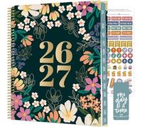 bloom daily planners HARDCOVER Planner 2026-2027 (8.5" x 11") Academic Year (July 2026 - July 2027) - Task Goal Planner for Women - Monthly & Weekly Inspirational Agenda Book - Blooming Wildly
