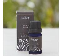 Bloom Energise Blend Essential Oil - 10Ml Peppermint, Orange, Bergamot & Rosemary Scent Aromatic Oils For Vaporisers & Diffusers