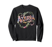 Bloom First Name AZZURRA Cottagecore Girl Party Mom Outfit Sweatshirt