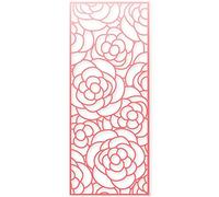 Bloom Flowers Rectangular Background Frame Dies for Card Making DIY Scrapbooking Metal Cutting Dies Punch Template Mould Arts Crafts Scrapbooking Supplies Arts Crafts Scrapbook Photo Album Decor