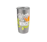 Bloom for Wings Butterfly Chrysalis Stainless Steel Insulated Tumbler