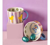 Bloom & Grown Duck Print Mug Multi-Coloured