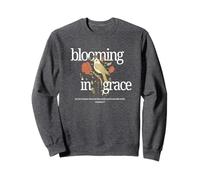Bloom in Grace Christian Floral and Bird Faith Sweatshirt