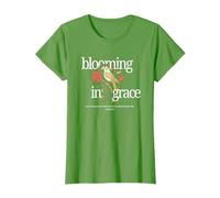 Bloom in Grace Christian Floral and Bird Faith T-Shirt