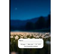 Bloom in Silence: White Flower Notebook for Inspired Thoughts: A Tranquil Wide-Ruled Journal for Writing, Reflection, and Everyday Inspiration