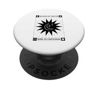 Bloom In Truth - Rise In Freedom (Boho Sun and Moon Graphic) PopSockets Adhesive PopGrip