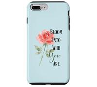Bloom Into You Rose Quote Case for iPhone 7 Plus/8 Plus