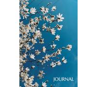 Bloom journal - dotted graph paper notebook, 6x9, sketch book, list journal: writing with the moon