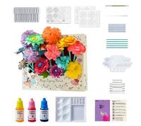 Bloom Joy Magic Petal Flower Kit, 2025 Fantasy Art-Magical Flowers, Creative DIY Paper Flower Craft Kit with 74 Ready-to-Use Materials Gift