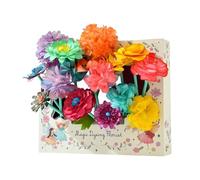 Bloom Joy Petal Flower Kit,Flower Make Toys Kits, STEM Toy Educational Learning Art Supplies, To Match Colors