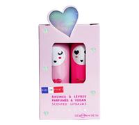 Bloom lip balm duo - strawberry and cherry Untinted one size