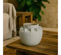 Bloom Medium Hydria White Ceramic Flower Vase