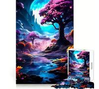 Bloom Noir 1000 Pieces Jigsaws Adults Puzzles Mind Power Mind Calming Fun Uniform Edges (38X26CM)