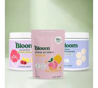 Bloom Peach Mango Clear Whey 589g Bundle