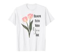 Bloom Pink Tulip Aesthetic T-Shirt