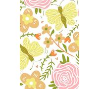 Bloom Series Hardcover Notebook 100 Pages Unruled