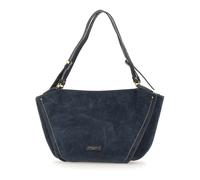 Gianni Chiarini Bloom Shoulder Bag Genuine Leather 50 cm blue