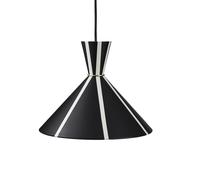 Bloom Stripe Pendant Black Noir/ Warm White