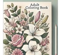 Bloom & Unwind: A Floral Adult Coloring Book