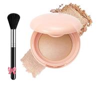 Bloom Up Baked Highlighting Blush, Soft Pinch Glitter Powder Blush, Natural Finish - Buildable Color, Shape, Contour & Highlights (#04-Melody)