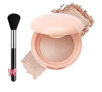 Bloom Up Baked Highlighting Blush, Soft Pinch Glitter Powder Blush, Natural Finish - Buildable Color, Shape, Contour & Highlights (#05-Sangria)