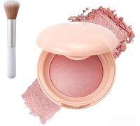 Bloom up Baked Highlighting Blush, Soft Pinch Luminous Blush,6 Shades,Natural Finish - Buildable Color,Shape, Contour & Highlight,for All Skin Tones (#01)