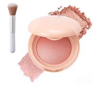 Bloom up Baked Highlighting Blush, Soft Pinch Luminous Blush, 6 Shades, Natural Finish - Buildable Color, Shape, Contour & Highlight, Long Last Natural Complexion, for All Skin Tones (#04)