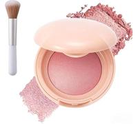 Bloom up Baked Highlighting Blush, Soft Pinch Luminous Blush,6 Shades,Natural Finish - Buildable Color,Shape, Contour & Highlight,for All Skin Tones (#06)