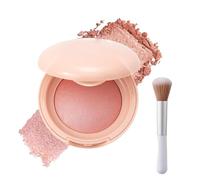 Bloom up Baked Highlighting Blush, Soft Pinch Luminous Blush, Soft Shimmer, Natural Flush, No Chalky, Buildable Color, Shape, Contour & Highlight (04#)