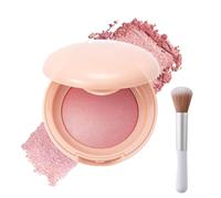 Bloom up Baked Highlighting Blush, Soft Pinch Luminous Blush, Soft Shimmer, Natural Flush, No Chalky, Buildable Color, Shape, Contour & Highlight (06#)