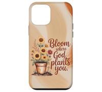 Bloom Where God Plants You Autumn Christian Case for iPhone 12 mini