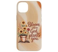 Bloom Where God Plants You Autumn Christian Case for iPhone 14 Plus
