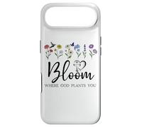 Bloom Where God Plants You Bible Verse Jesus God Planted You Case for iPhone Air