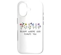 Bloom Where God Plants You Christian Bible Verse Scripture Case for iPhone 17