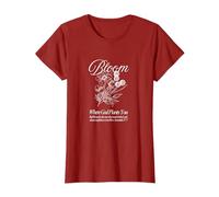 Bloom Where God Plants You Christian Women Faith T-Shirt