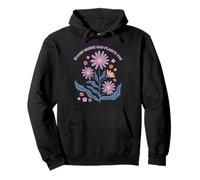 Bloom Where God Plants You Retro Christian Floral Pullover Hoodie