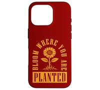 Bloom Where You Are Planted Case for iPhone 16 Pro
