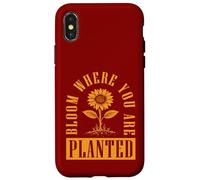 Bloom Where You Are Planted Case for iPhone X/XS