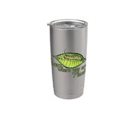 Bloom Where You are Planted Monarch Caterpillar Stainless Steel Insulated Tumbler