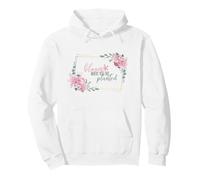 Bloom Where You Are Planted Positive Message Motivation Pullover Hoodie
