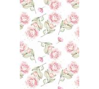 Bloom With Grace: Monthly Planner and Ruled Journal - Undated Monthly Calendar, Personal Information Page, and Lined Pages for Work, School, and Daily Notes - 6" x 9" Matte Cover